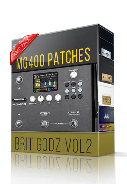 Brit Godz vol2 Amp Pack for MG-400