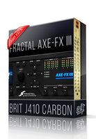 Brit J410 Carbon Amp Pack for AXE-FX III