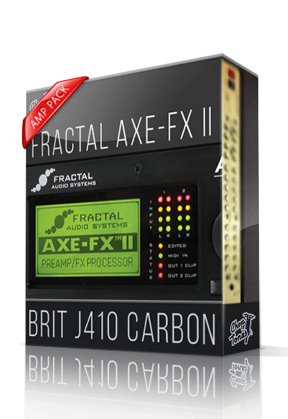 Brit J410 Carbon Amp Pack for AXE-FX II