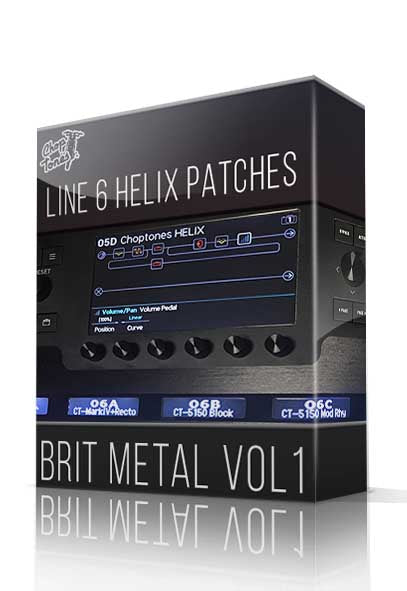 Brit Metal Vol.1 for Line 6 Helix - ChopTones