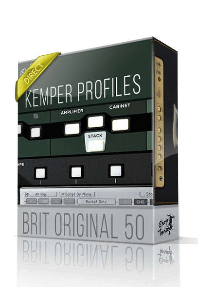 Brit Original 50 DI Kemper Profiles - ChopTones