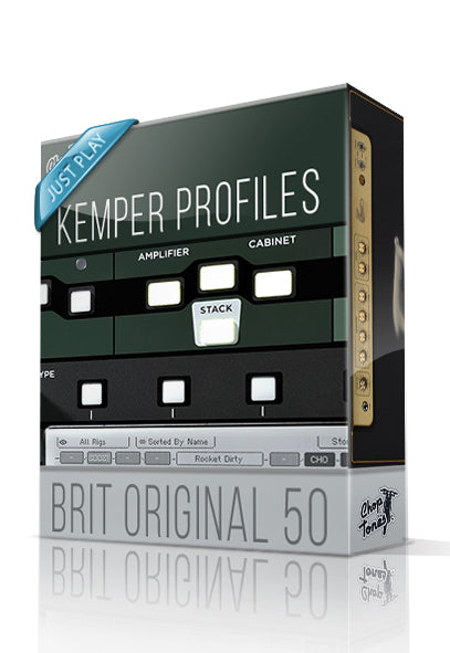 Brit Original 50 Just Play Kemper Profiles - ChopTones
