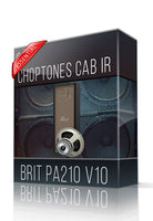 Brit PA210 V10 Essential Cabinet IR