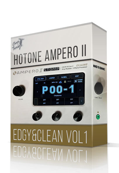 Edgy&Clean vol1 for Ampero II – ChopTones Edgy&Clean vol1 for Ampero II – ChopTones