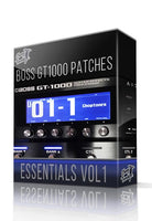 GT1000 Essentials vol.1 for Boss GT-1000 - ChopTones