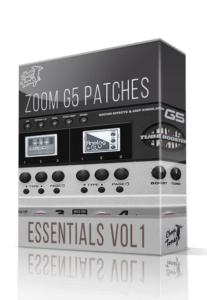 zoom g5 pedal Essentials vol.1 for Zoom G5 – ChopTones