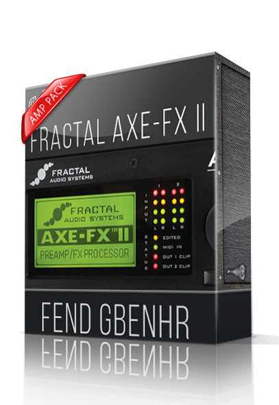 Fend GBenHR Amp Pack for AXE-FX II