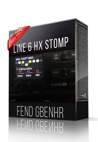 Fend GBenHR Amp Pack for HX Stomp