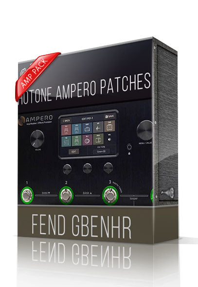 Fend GBenHR Amp Pack for Hotone Ampero