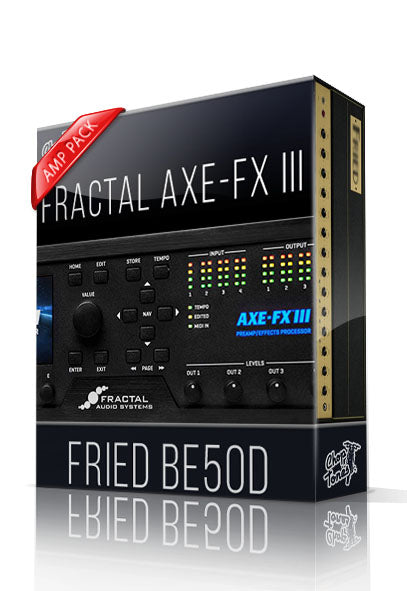 Fried BE50D Amp Pack for AXE-FX III - ChopTones