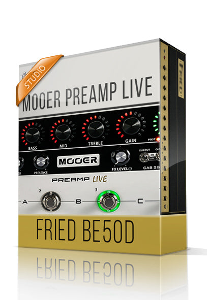 MOOER Preamp Live キャプチャー済み