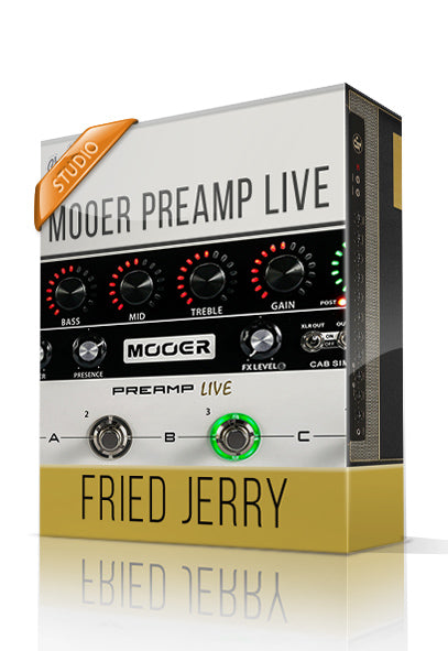Fried Jerry vol.1 Studio Tone Capture for Mooer Preamp Live - ChopTones
