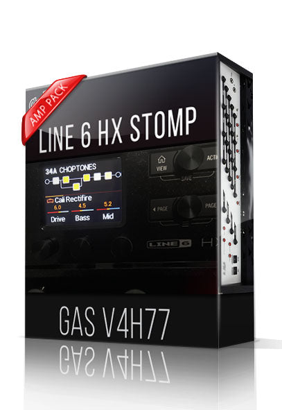Gas V4H77 Amp Pack for HX Stomp
