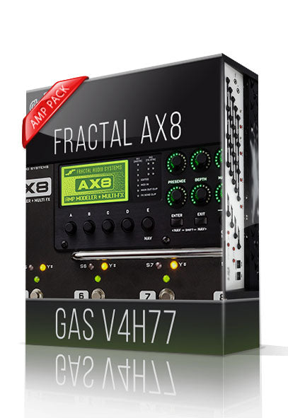 Gas V4H77 Amp Pack for AX8