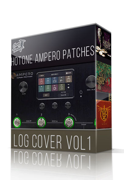LOG Cover vol.1 for Hotone Ampero