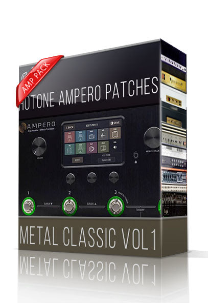 Metal Classic vol1 Amp Pack for Hotone Ampero