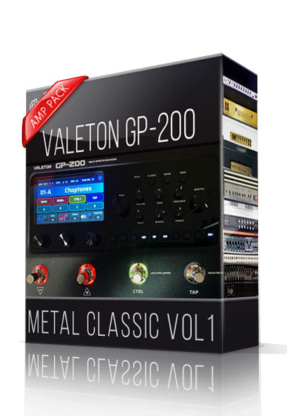 Metal Classic vol1 Amp Pack for GP200