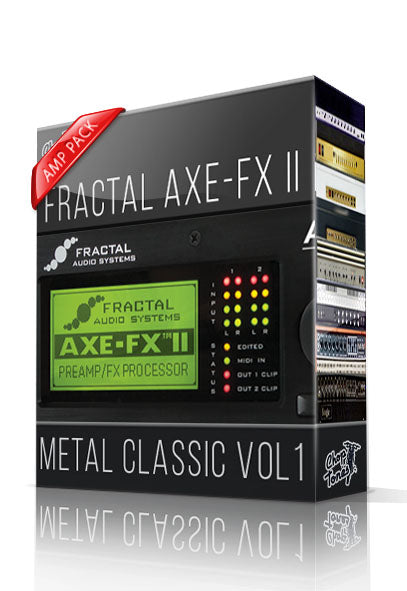Metal Classic vol1 Amp Pack for AXE-FX II