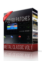 Metal Classic vol1 Amp Pack for POD Go