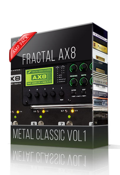 Metal Classic vol1 Amp Pack for AX8