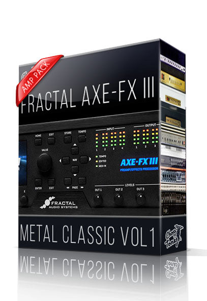 Metal Classic vol1 Amp Pack for AXE-FX III