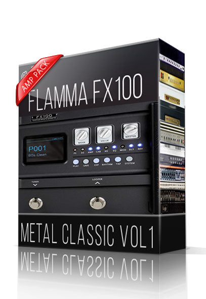 Metal Classic vol1 Amp Pack for FX100
