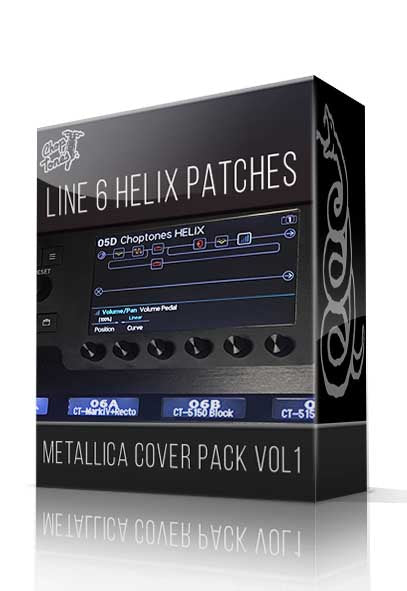 Metallica Cover Pack Vol.1 for Line 6 Helix - ChopTones