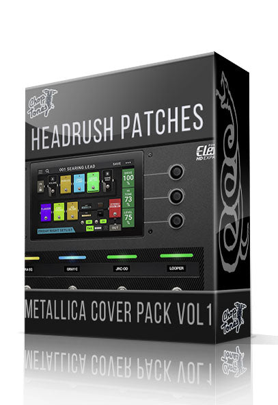 Metallica Cover Pack vol.1 for Headrush - ChopTones