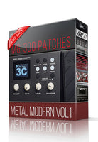 Metal Modern vol1 Amp Pack for MG-300