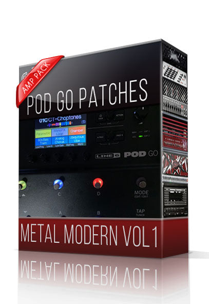Metal Modern vol1 Amp Pack for POD Go