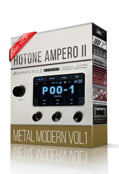 Metal Modern vol1 Amp Pack for Ampero II
