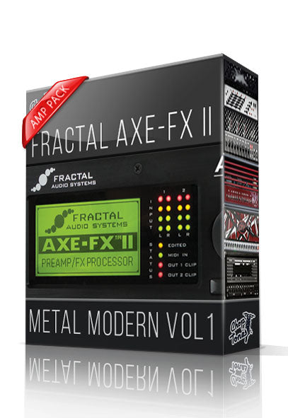 Metal Modern vol1 Amp Pack for AXE-FX II