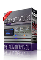 Metal Modern vol1 Amp Pack for DNAfx GiT