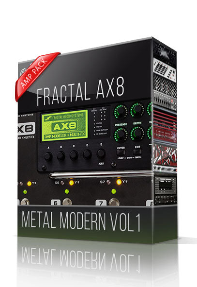 Metal Modern vol1 Amp Pack for AX8