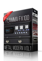 Metal Modern vol1 Amp Pack for FX100