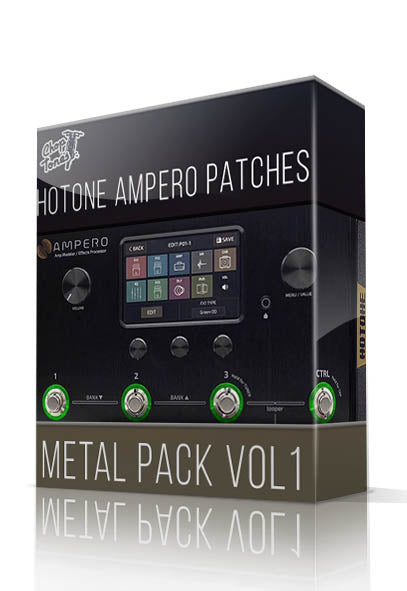 Metal Pack vol.1 for Hotone Ampero - ChopTones