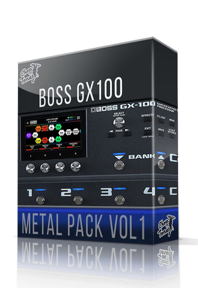 Metal Pack vol1 for Boss GX-100