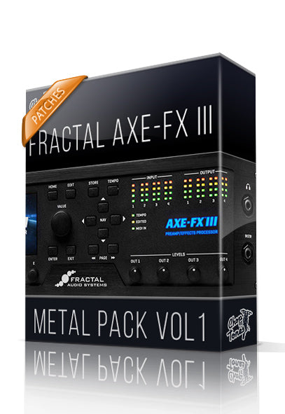 Metal Pack vol.1 for AXE-FX III - ChopTones