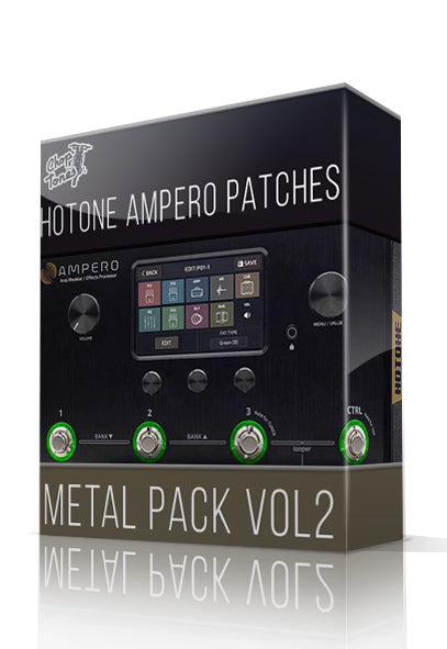 Metal Pack vol.2 for Hotone Ampero - ChopTones