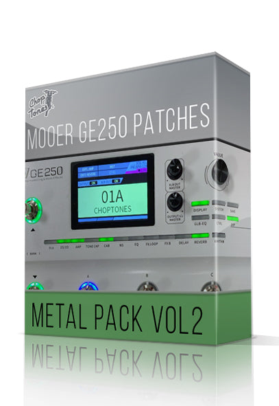 Metal Pack vol.2 for GE250 - ChopTones