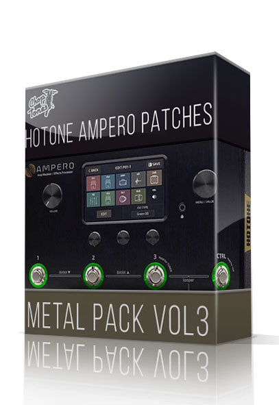 Metal Pack vol3 for Hotone Ampero