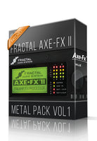 Metal Pack Vol.1 for AXE-FX II - ChopTones