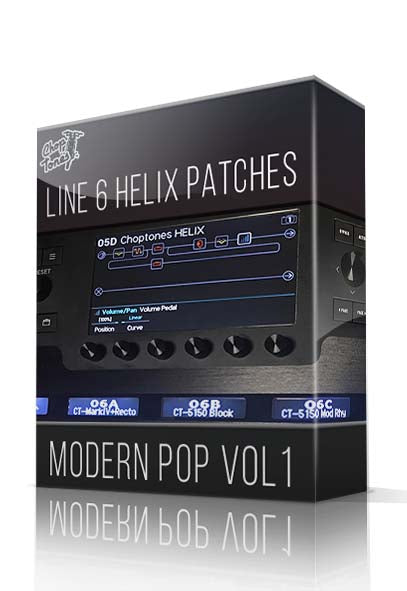 Modern Pop Vol.1 for Line 6 Helix - ChopTones