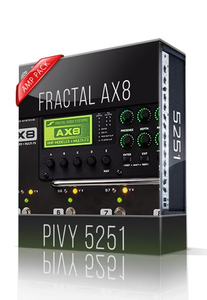 Pivy 5251 Amp Pack for AX8 - ChopTones