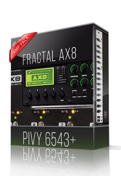 Pivy 6543+ Amp Pack for AX8 - ChopTones