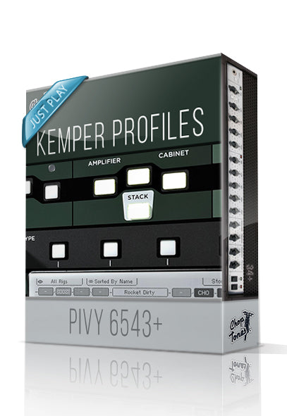 Pivy 6543+ Just Play Kemper Profiles - ChopTones