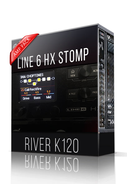 River K120 Amp Pack for HX Stomp