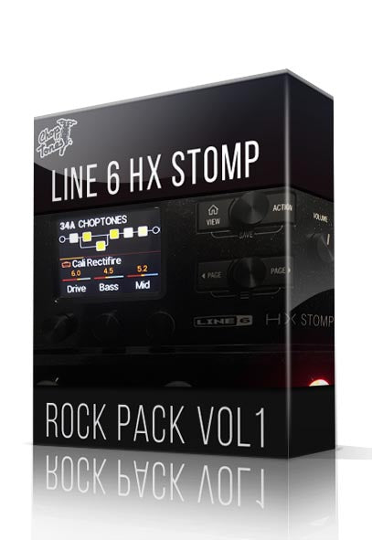 Rock Pack Vol.1 for HX Stomp - ChopTones