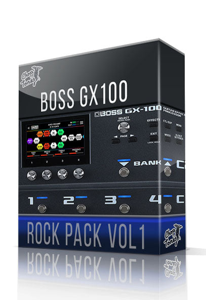 Rock Pack vol1 for Boss GX-100