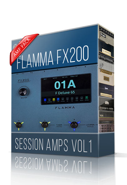 Session Amps vol1 Amp Pack for FX200